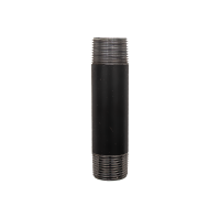 3/4" x 4" Nipple, Black Pipe