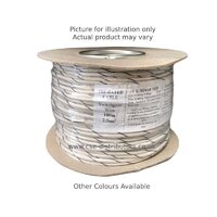 Striped TRI-Rated 1.5mm2 Yellow with White Spiral Stripe