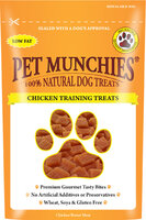 Pet Munchies Dog Training Treats Chicken 50g x 8