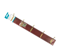 BLACKSPUR 5 HOOK MAHOGANY H&C RACK