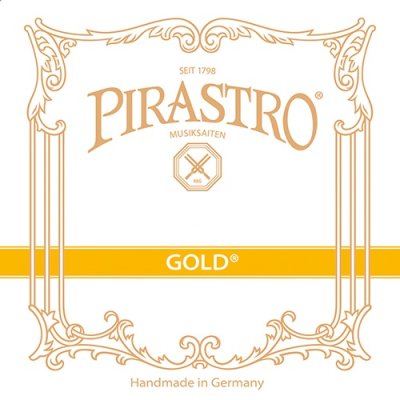 Pirastro Gold violin string D 3rd, gut/alum