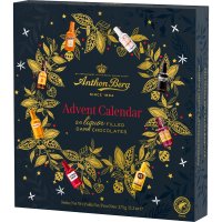 Anthon Berg liqueur advent calendar - 24 mini liqueur bottles  7x375g