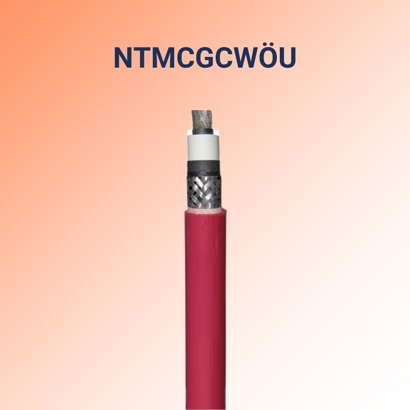 Trailing cable for tunnel boring machine