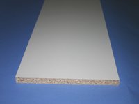 White Chipboard Panel 229mm x 2.4 Metre