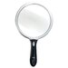 Magnifying glass with a very large diameter for great reading comfort.