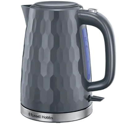 Russell Hobbs Honeycomb Kettle - Grey 1
