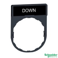 Telemecanique ZBY2308 Legend Plate Down