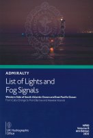ADMIRALTY List of Lights and Fog Signals - NP80 Western Side of South Atlantic Ocean and East Pacific Ocean Vol. G