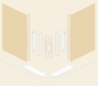 Intumescent Kit For Hinge KI.05.061 Set