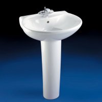 PURITY K085701 55CM BASIN 1 TAPHOLE WHITE