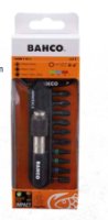 BAHCO 66IM/11C-1 11PC IMPACT BIT / HOLDER 25MM SET (PH,PZ,TX)