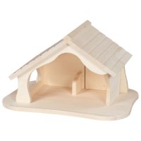 Stable & Nativity scene, assembled