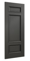3 Panel Deluxe Solid Black