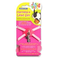 Ancol Rabbit Harness & Lead Set - Pink x 1