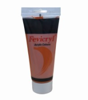 Fevicryl Acrylic Paint 200ml - Orange