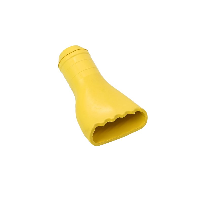 Nozzle Rake, Food Grade Rubber, Adaptor Size 38mm, Yellow