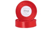 Satin Ribbon Red (12mm)