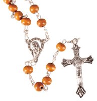 LOOSE ROSARY/BROWN   (L/6251/BROWN)