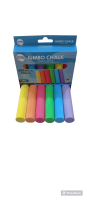 Jumbo Sidewalk Chalk - Coloured (6pcs)