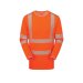 PULSAR&reg; LIFE Long Sleeve T-Shirt Orange - Bamboo Content