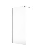 ASPECT 800MM WETROOM PANEL - CHROME