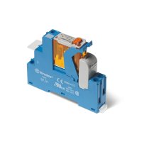 4C.01.9.012.0050SPA - Finder 4C Series 1 Pole 12V DC Din Rail Mount Interface Relay SPDT