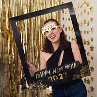 Customisable New Years Photo Frame