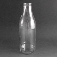 Glass Milk/Juice bottle