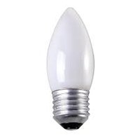 EVEREADY OPAL CANDLE LAMP E27 40W ROUGH SERVICE