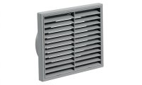 Manrose 1192G 6 inch Fixed Grey Exterior Grille