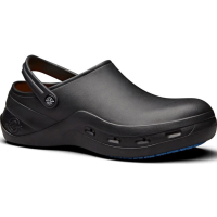 Eziprotekta Protect Safety Shoe/Clog With Vents, Black, Safety Toe Cap SB FO SRC