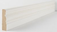 White Primed MDF Architrave Moulded 18mm x 94mm