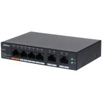 Dahua 6-Port Cloud Managed Switch (4 Port POE + 2 Uplink)