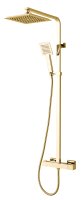 ROMA THERMO BAR VALVE C/W SHOWER KIT BRASS (NIKO)