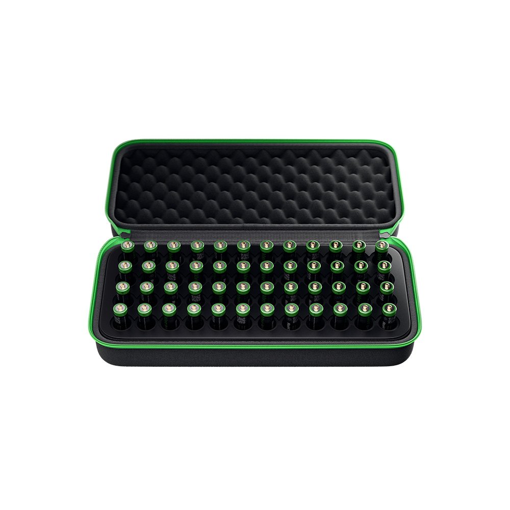 Klvr Pouch of 48 AAA Batteries (1620mWh)