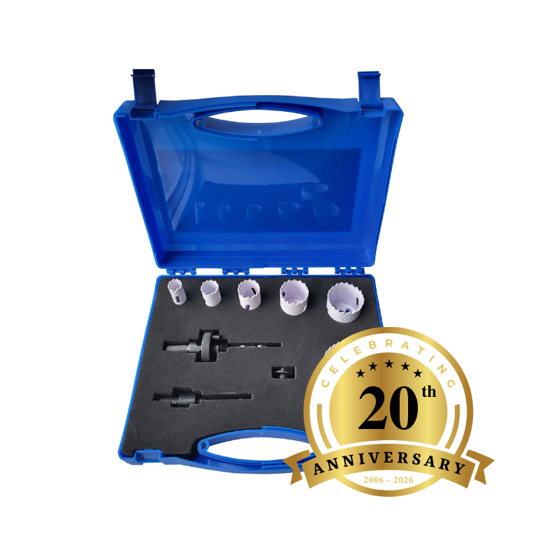 Vires Electricians Holesaw Kit 8pce