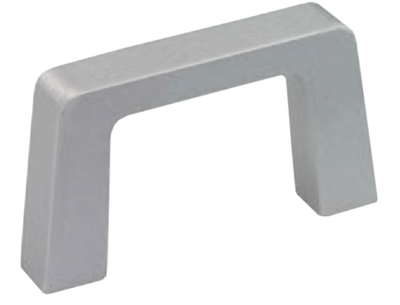 Aluminium Equipment Handle Length 191 Height 40 Black Anodised Carrying Capacity 750N