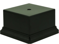 Black Plastic Base (100x100x65mm)