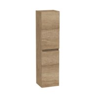 Tucker French Chiltern 300mm Wall Column Two Door Unit Nebraska Oak