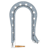 C14 ARM (INSULATED) & WALL BRACKET