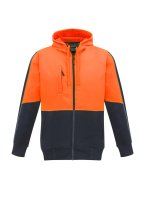 ZT485 - Unisex Hi Vis Full Zip Hoodie