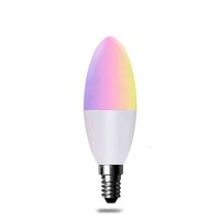 Smart WiFi RGB+W+WW LED Candle E14 4.5w