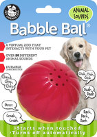 Pet Qwerks Animal Sounds Babble Ball Large x 1