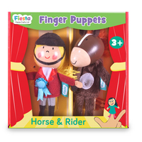 Horse & Rider Finger Puppets