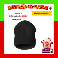 SNICKERS 9024 BLACK BEANIE HAT (Annual Christmas Sale Special Price)