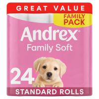Andrex&reg; Family Soft Toilet Roll, 24 Rolls