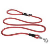 Curli Stretch Comfort Dog Leash Red Medium