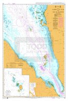 ADMIRALTY Chart - 143 Jazirat at Ta'ir to Bab el Mandeb
