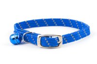 Ancol Cat Collar Softweave Reflective Blue x 3
