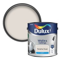 Dulux Matt Tempting Taupe 2.5L Paint Tin & Colour Swatch